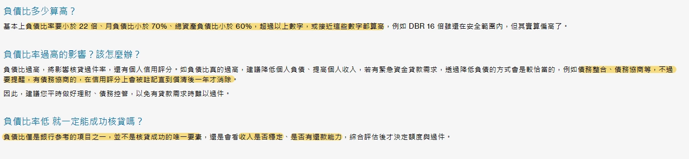 負債比